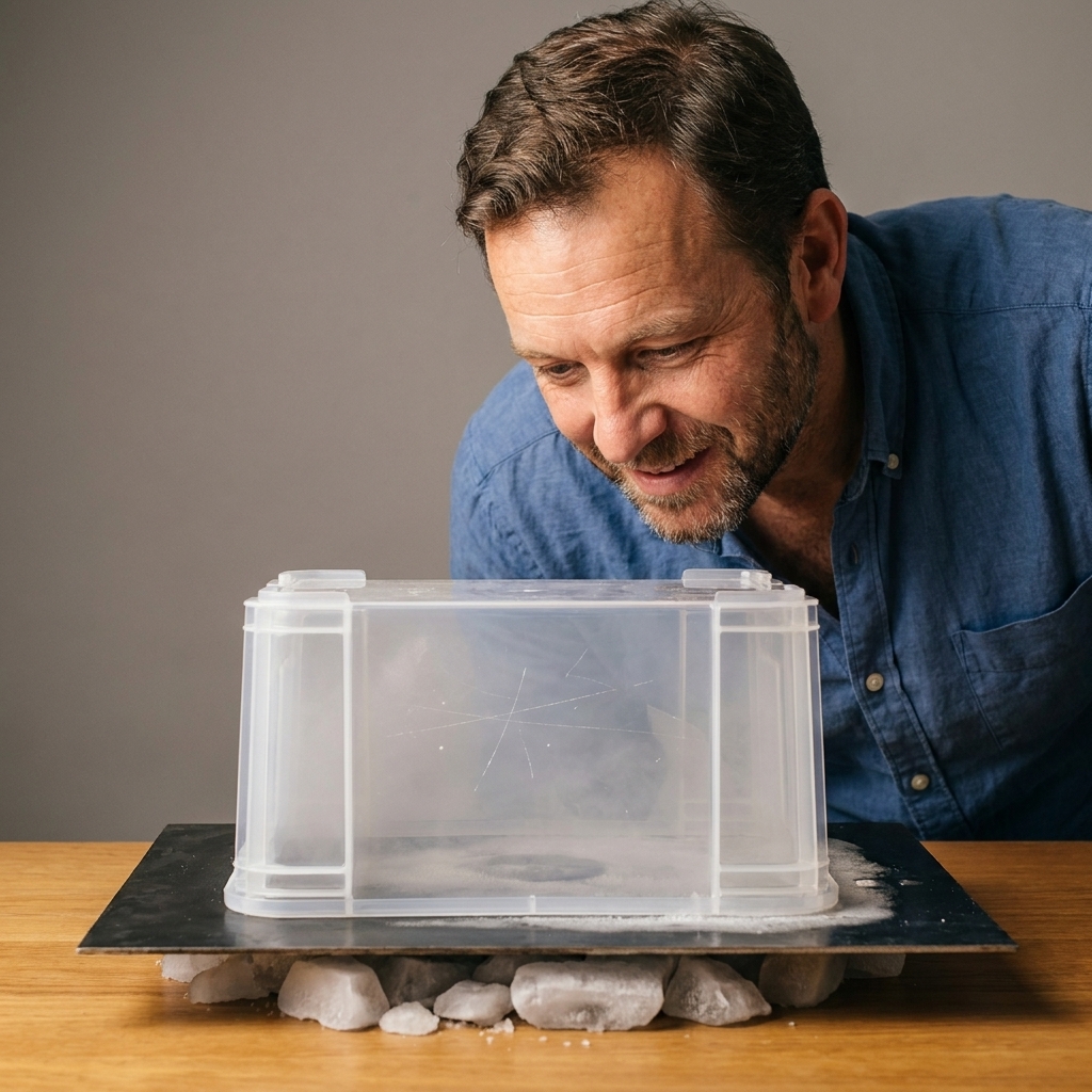 DIY Cloud Chamber to Detect Radiation